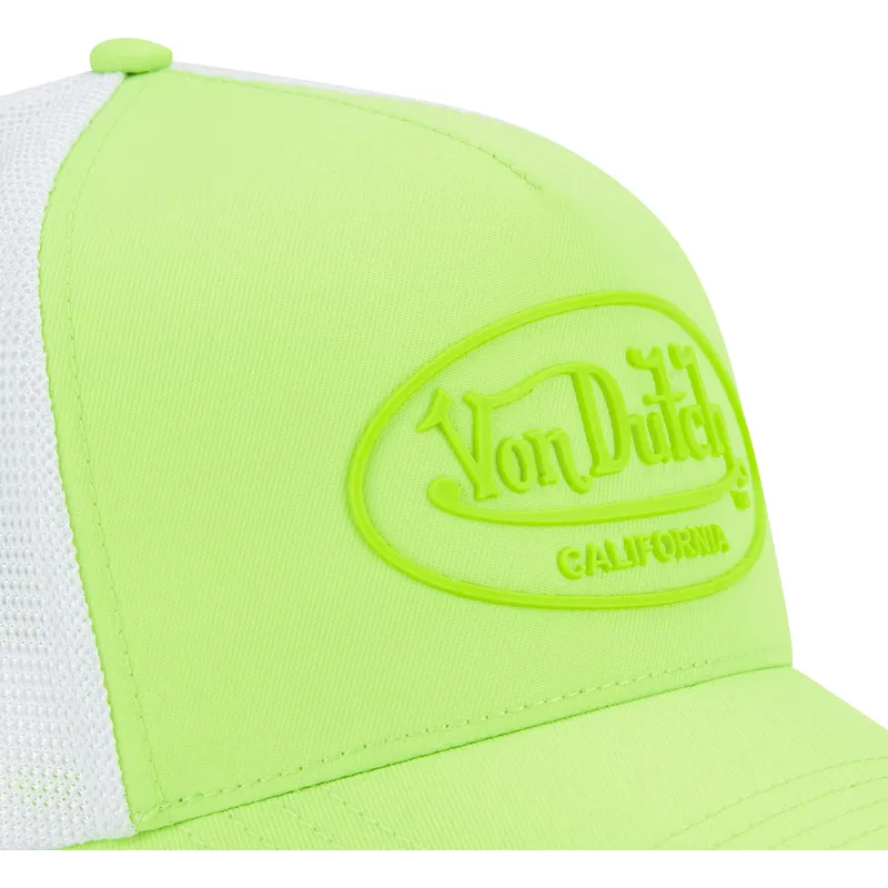 von-dutch-fluo-03-gron-och-vit-truckerkeps