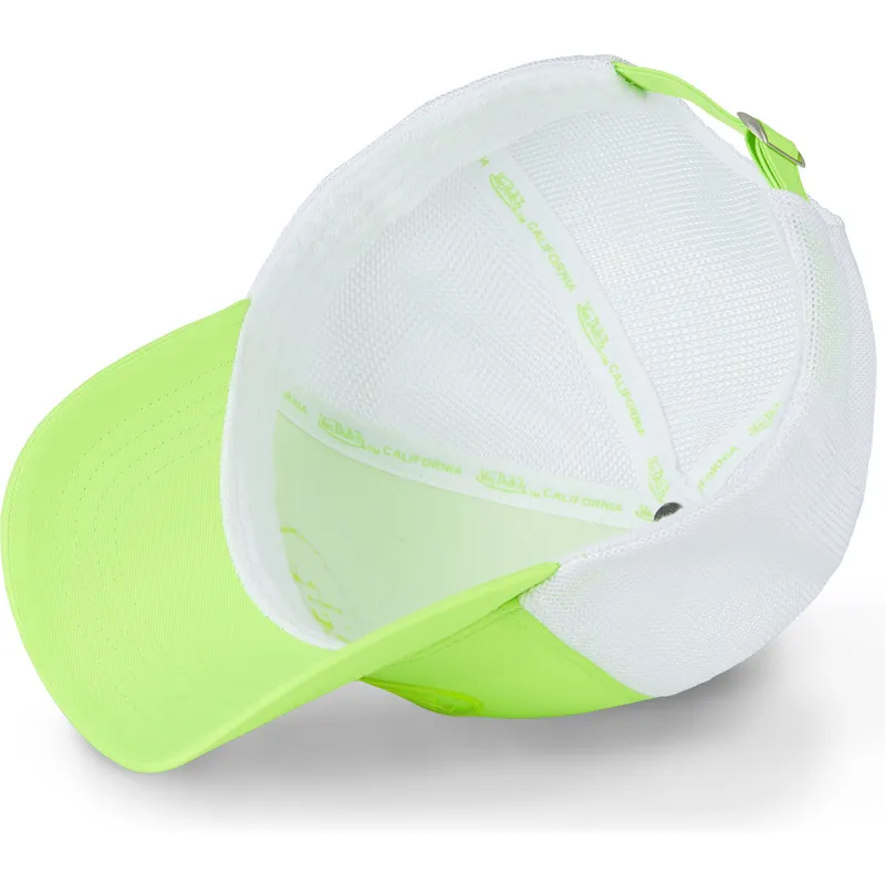 von-dutch-fluo-03-green-and-white-trucker-hat