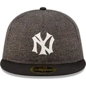 casquette-plate-noire-ajustee-59fifty-day-retro-crown-new-york-yankees-mlb-new-era