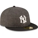 casquette-plate-noire-ajustee-59fifty-day-retro-crown-new-york-yankees-mlb-new-era