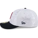 marineblaue-und-weisse-flache-fitted-cap-59fifty-day-low-profile-der-boston-red-sox-mlb-von-new-era