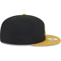 cappello-piatto-nero-e-giallo-regolabile-con-logo-dorato-59fifty-day-dei-new-york-yankees-mlb-di-new-era