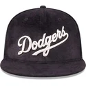 casquette-plate-noire-ajustee-59fifty-day-los-angeles-dodgers-mlb-new-era