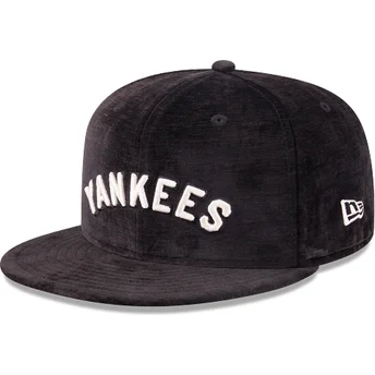 Casquette plate noire ajustée 59FIFTY Day New York Yankees MLB New Era