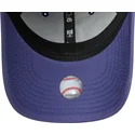 new-era-curved-brim-youth-9forty-league-essential-los-angeles-dodgers-mlb-purple-adjustable-cap