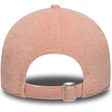 casquette-courbee-rose-ajustable-pour-enfant-9forty-towelling-new-york-yankees-mlb-new-era
