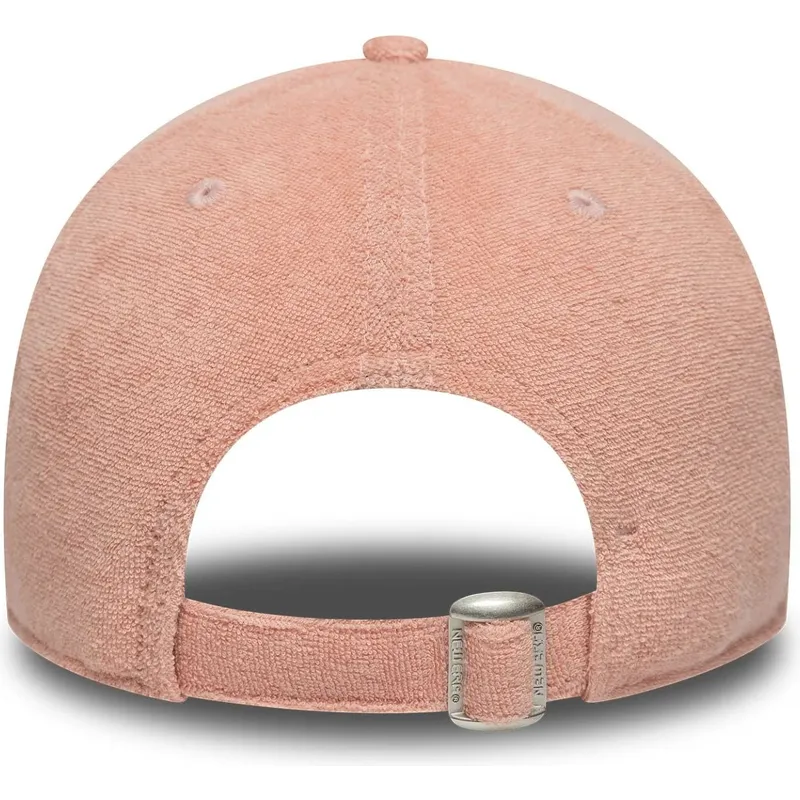 gorra-curva-rosa-ajustable-para-nino-9forty-towelling-de-new-york-yankees-mlb-de-new-era