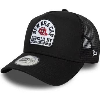 Casquette trucker noire A Frame Cotton Patch New Era