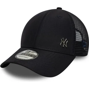 Regulowana granatowa czapka truckerka 9FORTY Flawless New York Yankees MLB marki New Era