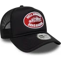 cappellino-trucker-nero-a-frame-graphic-patch-di-new-era