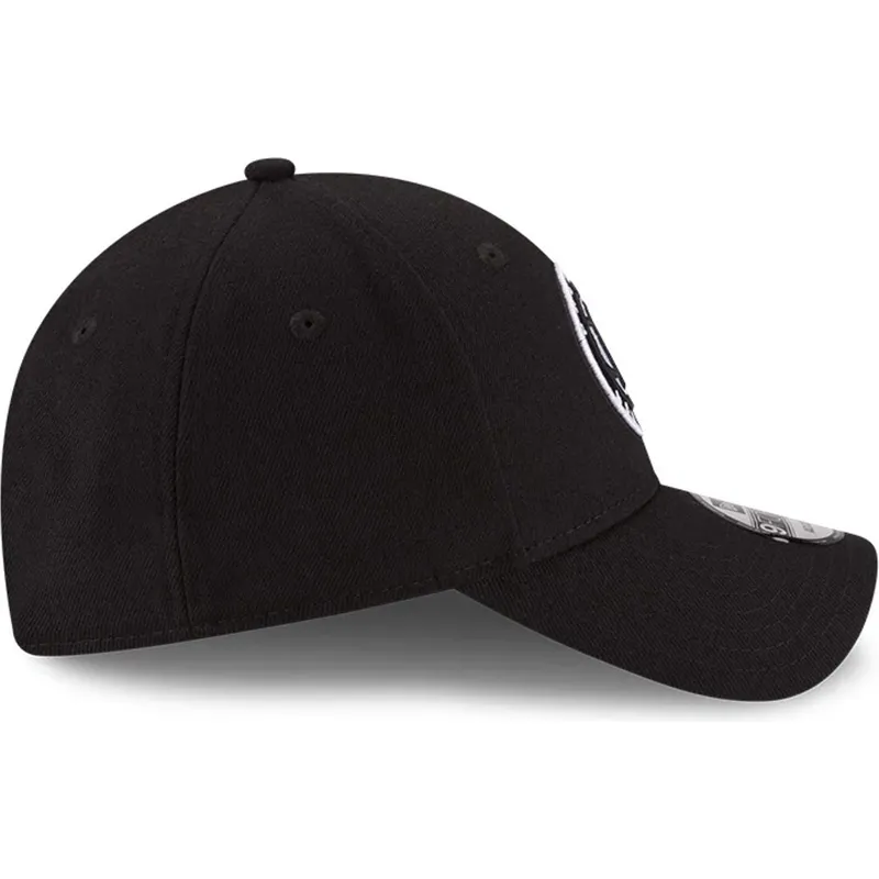 cappellino-curvo-nero-regolabile-per-bambino-9forty-the-league-di-brooklyn-nets-nba-di-new-era