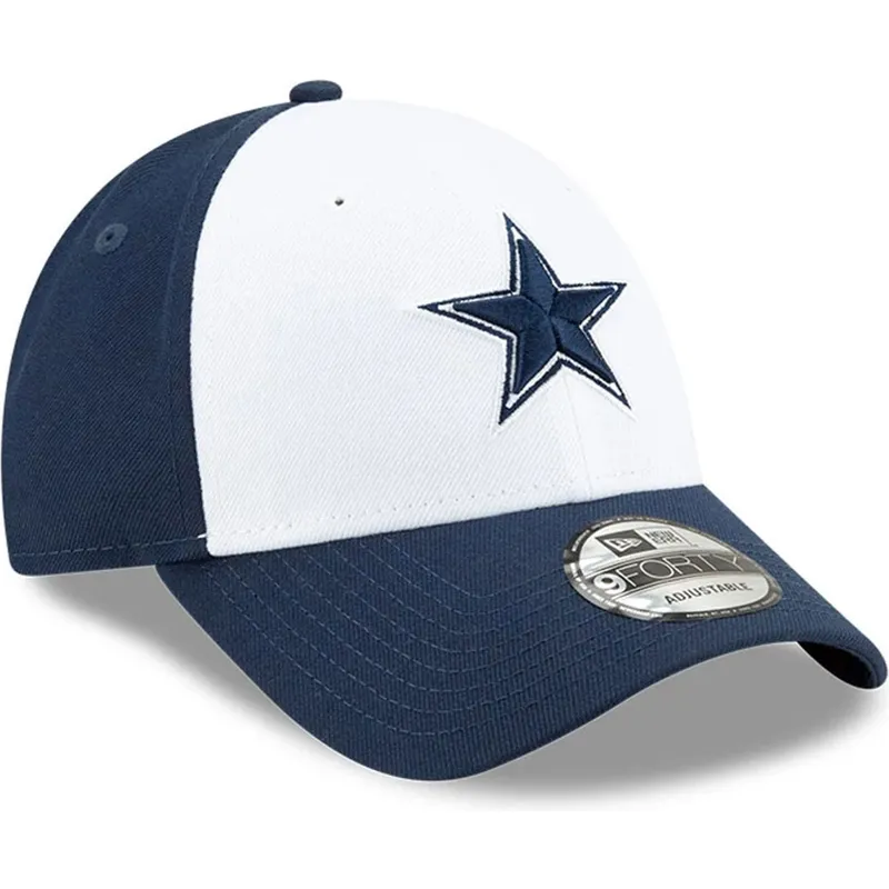 biala-i-granatowa-zakrzywiona-czapka-dziecieca-9forty-the-league-dallas-cowboys-nfl-new-era-regulowana