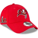 cappellino-curvo-rosso-regolabile-per-bambino-9forty-the-league-dei-tampa-bay-buccaneers-nfl-di-new-era