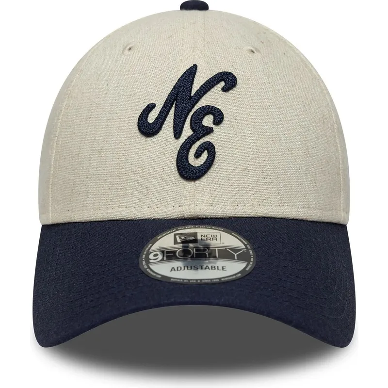 mutzen-gebogen-beige-verstellbares-band-9forty-von-new-era mutzen-gebogen-beige-verstellbares-band-9forty-von-new-era