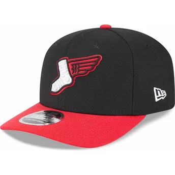 Casquette courbée rouge et noire snapback 9SEVENTY Stretch Snap City Connect Chicago White Sox MLB New Era