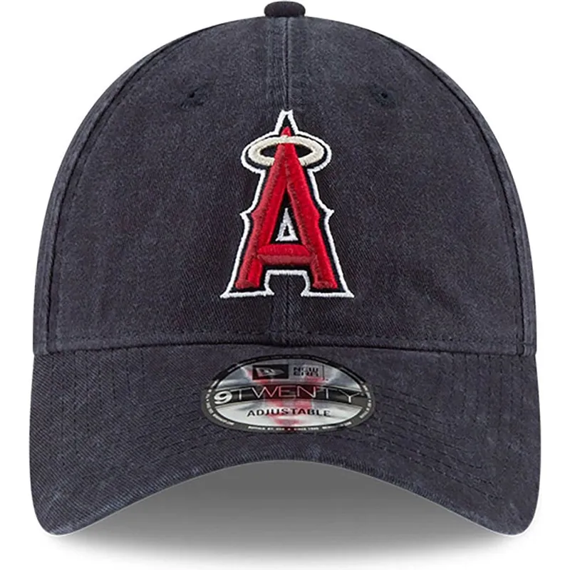 cappellino-curvo-blu-marino-regolabile-9twenty-core-classic-dei-los-angeles-angels-mlb-di-new-era