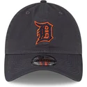 berretto-curvo-grigio-regolabile-9twenty-core-classic-dei-detroit-tigers-mlb-di-new-era