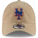 bojd-beige-justerbar-keps-9twenty-core-classic-new-york-mets-mlb-fran-new-era