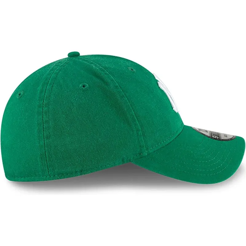 cappellino-curvo-verde-regolabile-9twenty-core-classic-dei-new-york-yankees-mlb-di-new-era