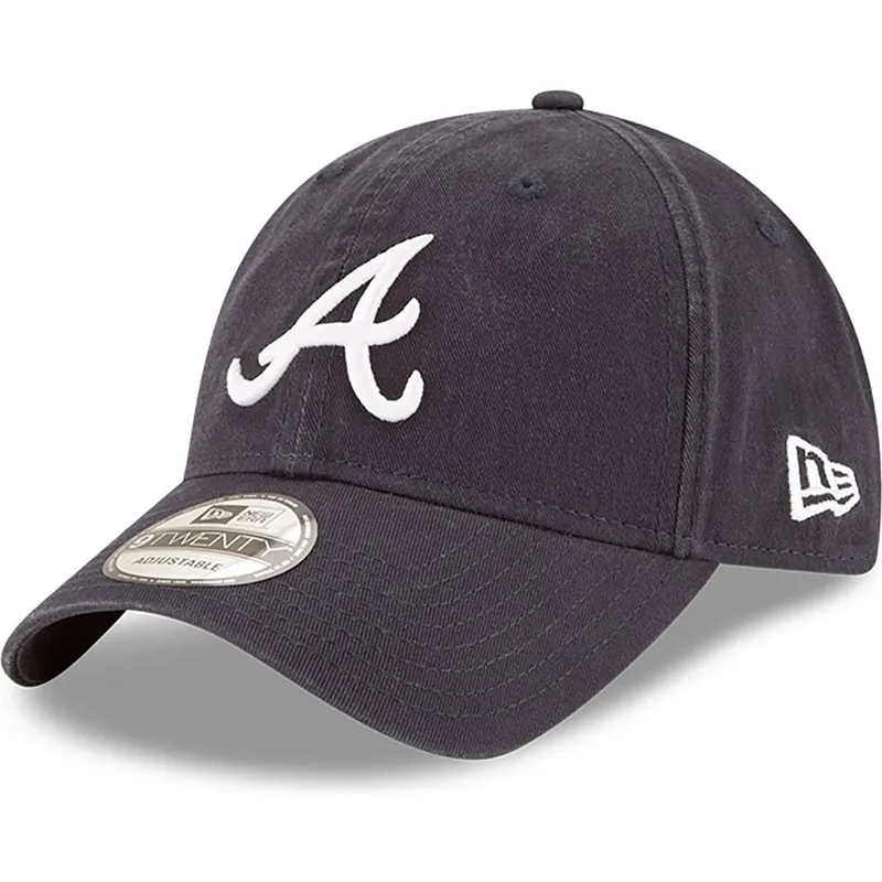 marinbla-bojd-keps-justerbar-9twenty-core-classic-fran-atlanta-braves-mlb-av-new-era