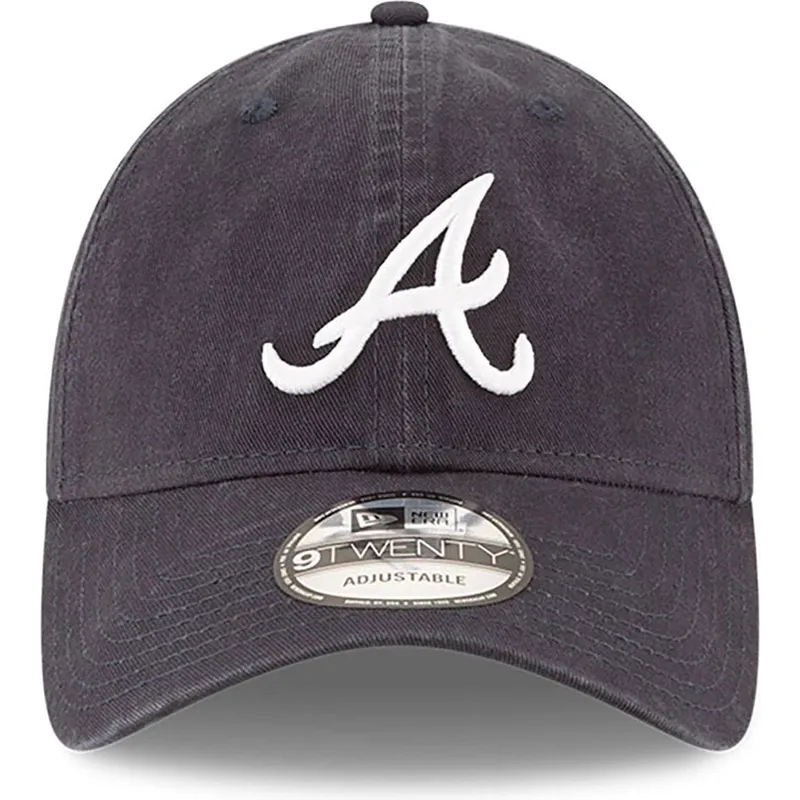 marinbla-bojd-keps-justerbar-9twenty-core-classic-fran-atlanta-braves-mlb-av-new-era