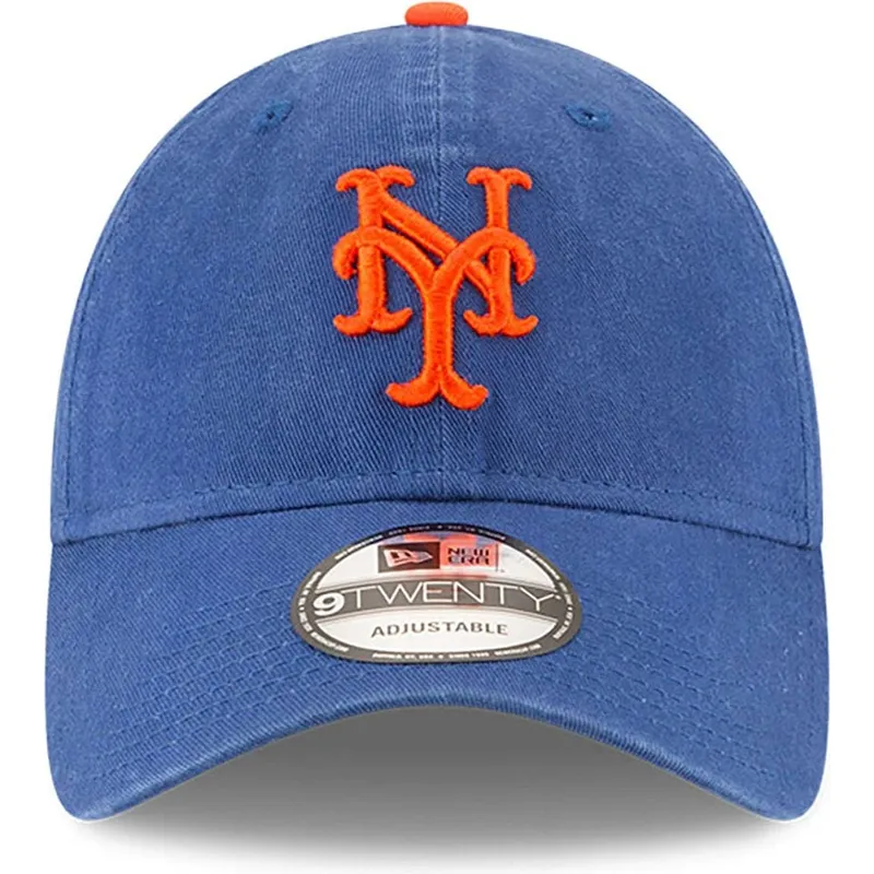 niebieska-regulowana-czapka-z-zakrzywionym-daszkiem-9twenty-core-classic-new-york-mets-mlb-new-era