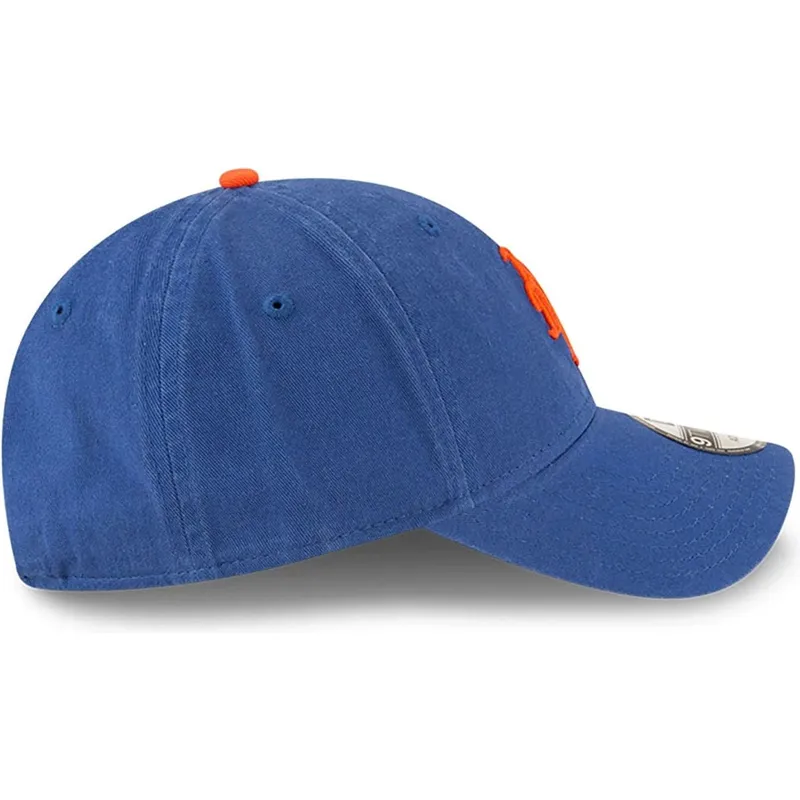 cappellino-curvo-blu-regolabile-9twenty-core-classic-dei-new-york-mets-mlb-di-new-era