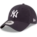 verstellbare-9twenty-core-classic-kappe-in-marineblau-der-new-york-yankees-mlb-von-new-era