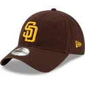 brun-bojd-justerbar-keps-9twenty-core-classic-fran-san-diego-padres-mlb-av-new-era