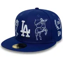 59fifty-mythical-los-angeles-dodgers-mlb-new-era-blaue-flache-kappe
