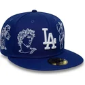 los-angeles-dodgers-mlb-new-era-59fifty-mythical-bla-justerbar-flat-keps