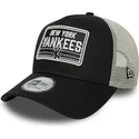 new-era-new-york-yankees-mlb-a-frame-patch-schwarz-weiss-trucker-cap