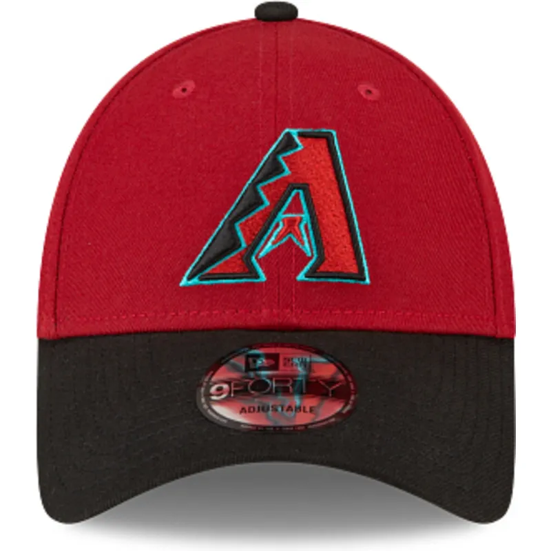 marineblaue-und-rote-verstellbare-9forty-the-league-kappe-der-arizona-diamondbacks-mlb-von-new-era