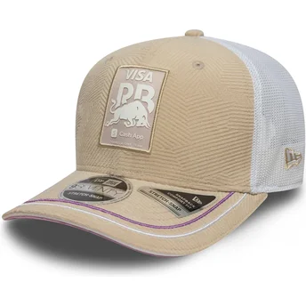 Beige truckerkeps 9SEVENTY Stretch Snap Monaco Race Special från Racing Bulls F1 Team Formula 1 av New Era