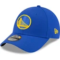 9forty-the-league-golden-state-warriors-nba-verstellbare-blaue-kappe-von-new-era