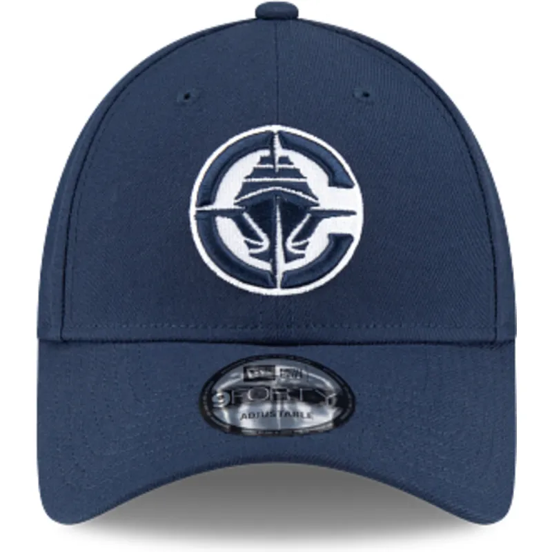 granatowa-zakrzywiona-czapka-z-regulacja-9forty-the-league-los-angeles-clippers-nba-new-era