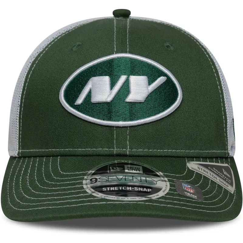 grune-und-weisse-trucker-kappe-9seventy-stretch-snap-der-new-york-jets-nfl-von-new-era