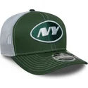 casquette-trucker-verte-et-blanche-9seventy-stretch-snap-new-york-jets-nfl-new-era
