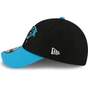 cappellino-curvo-nero-e-blu-regolabile-9forty-the-league-di-carolina-panthers-nfl-di-new-era