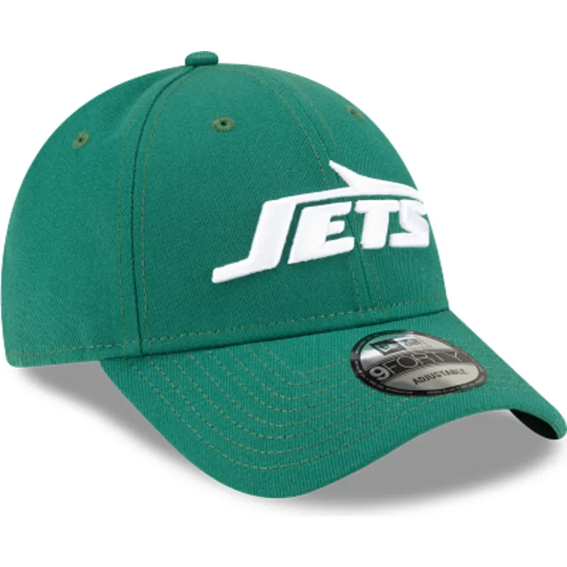 cappellino-con-visiera-curva-verde-regolabile-9forty-the-league-dei-new-york-jets-nfl-di-new-era