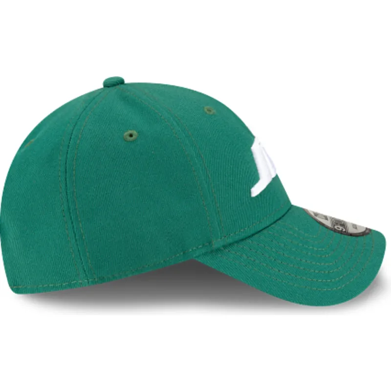 grune-verstellbare-curved-cap-9forty-the-league-der-new-york-jets-nfl-von-new-era