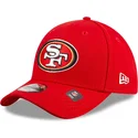 czerwona-regulowana-czapka-z-daszkiem-dla-chlopca-9forty-the-league-san-francisco-49ers-nfl-new-era