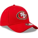 czerwona-zakrzywiona-regulowana-czapka-dla-dzieci-9forty-the-league-san-francisco-49ers-nfl-od-new-era