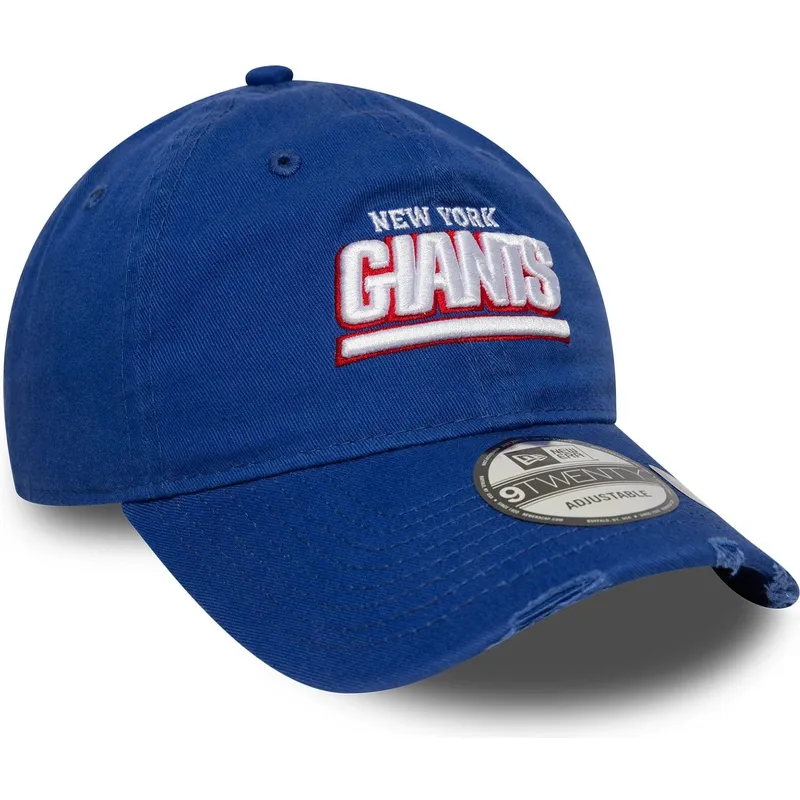 new-era-new-york-giants-nfl-9twenty-verstellbare-gewaschene-distress-kappe-in-blau