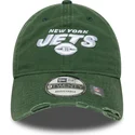 cappellino-verde-curvo-regolabile-9twenty-washed-distress-dei-new-york-jets-nfl-di-new-era