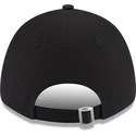 svart-bojd-justerbar-keps-for-dam-9forty-metallic-logo-fran-new-york-yankees-mlb-av-new-era