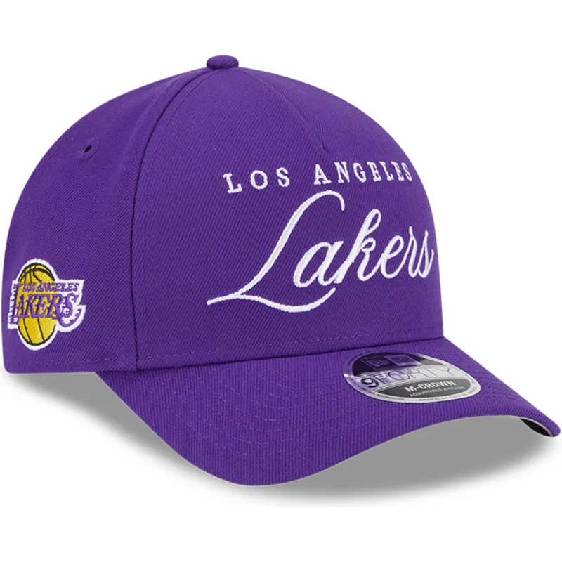 fioletowa-czapka-z-zakrzywionym-daszkiem-snapback-9forty-m-crown-draft-2025-los-angeles-lakers-nba-new-era