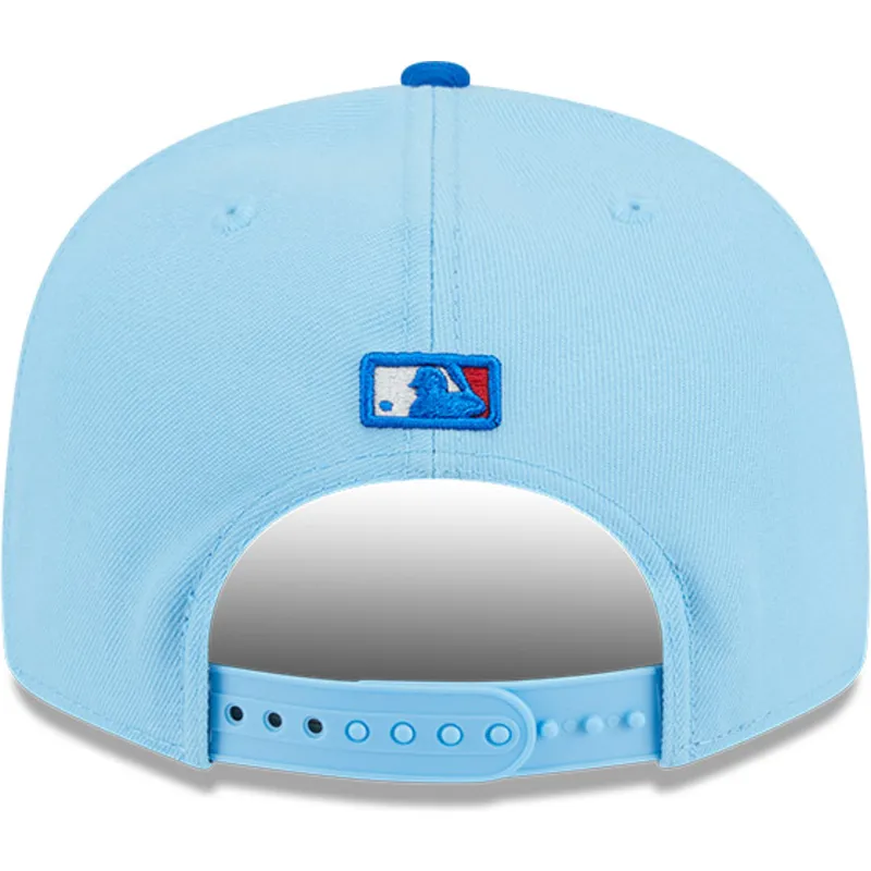 blaue-flache-snapback-kappe-9fifty-4th-july-der-los-angeles-dodgers-mlb-von-new-era