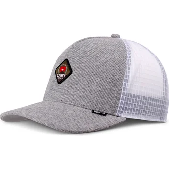 Czapka trucker szara Mountain HFT Waffle od Djinns