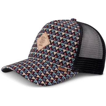 Czapka trucker multicolorowa HFT Colour Triangle od Djinns